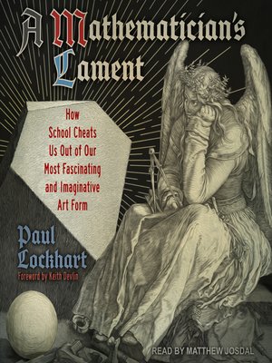 cover image of A Mathematician's Lament
